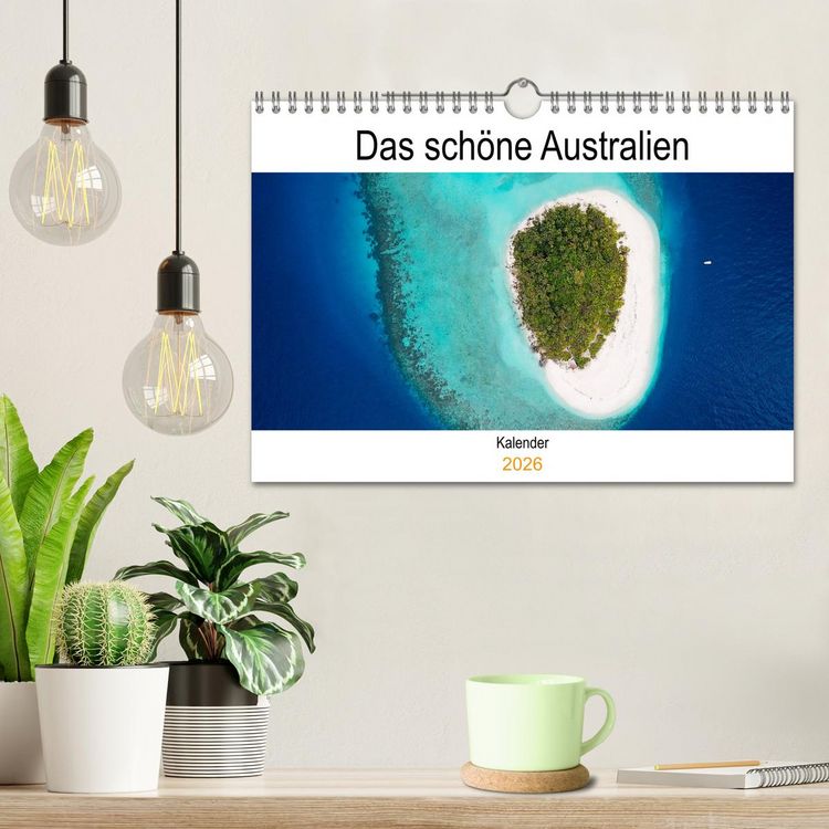 Produktbild: Das sch&ouml;ne Australien (Wandkalender 2026 DIN A4 quer), CALVENDO Monatskalender