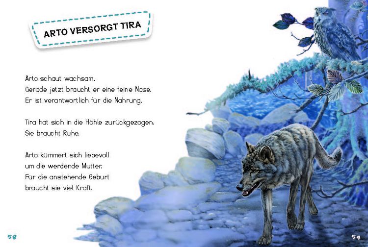 Produktbild: Tira, die junge Wölfin