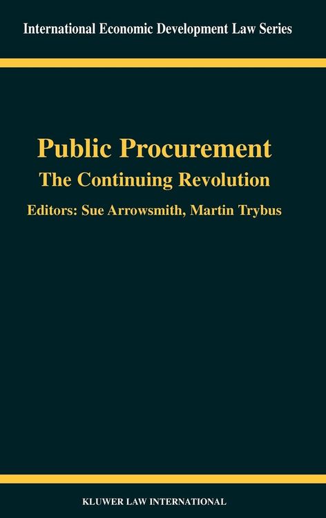 Produktbild: Public Procurement:The Continuing Revolution
