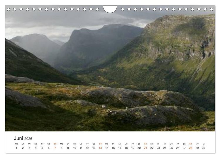 Produktbild: Norwegische Impressionen (Wandkalender 2026 DIN A4 quer), CALVENDO Monatskalender
