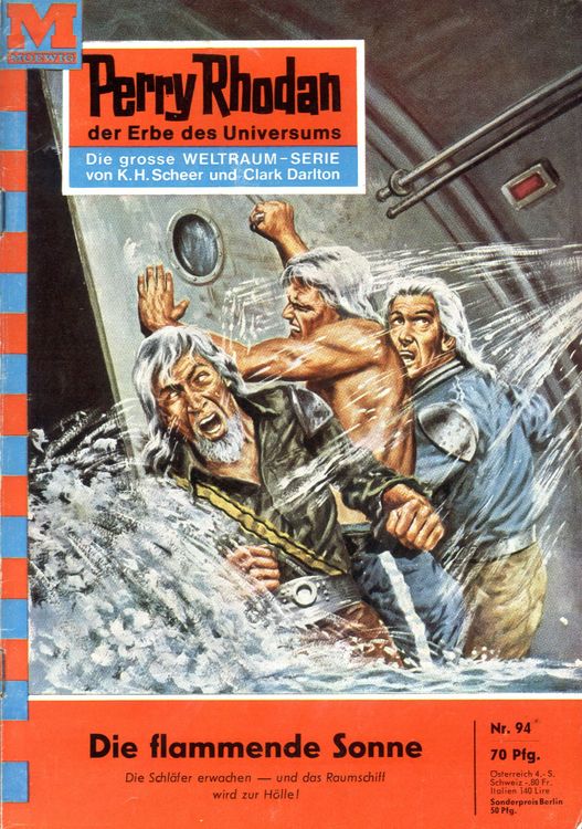 Produktbild: Perry Rhodan 94: Die flammende Sonne