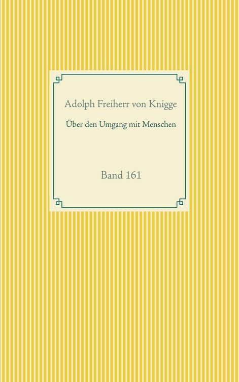 Produktbild: &Uuml;ber den Umgang mit Menschen