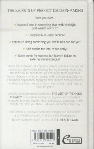 Produktbild: The Art of Thinking Clearly