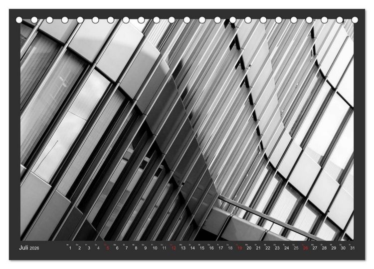 Produktbild: Architektur - Fassaden im Detail 2026 (Tischkalender 2026 DIN A5 quer), CALVENDO Monatskalender