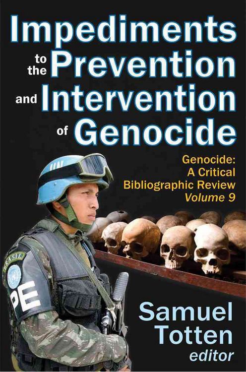 Produktbild: Totten, S: Impediments to the Prevention and Intervention of