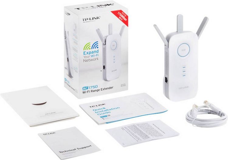 Produktbild: TP-LINK WLAN Repeater RE450 RE450 1.75 GBit/s