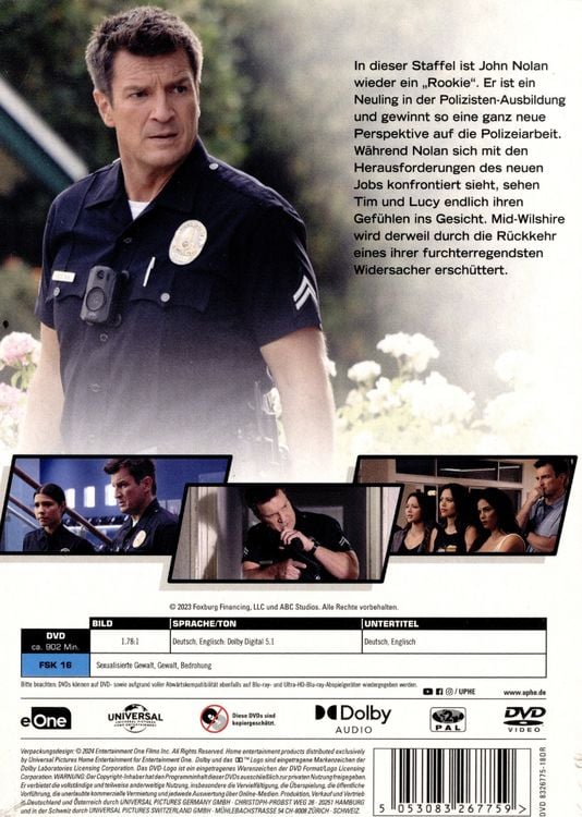 Produktbild: The Rookie: Staffel 5 [6 DVDs]