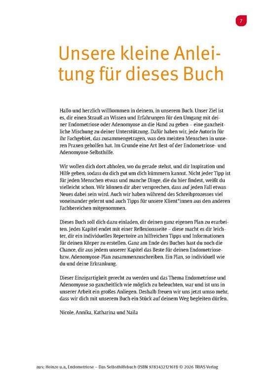 Produktbild: Endometriose - Das Selbsthilfebuch