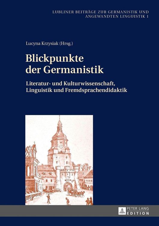 Produktbild: Blickpunkte der Germanistik