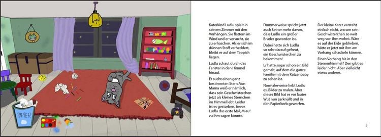 Produktbild: Trotzdem gro&szlig;er Bruder - Katerkind Ludlu besucht sein Sternengeschwisterchen