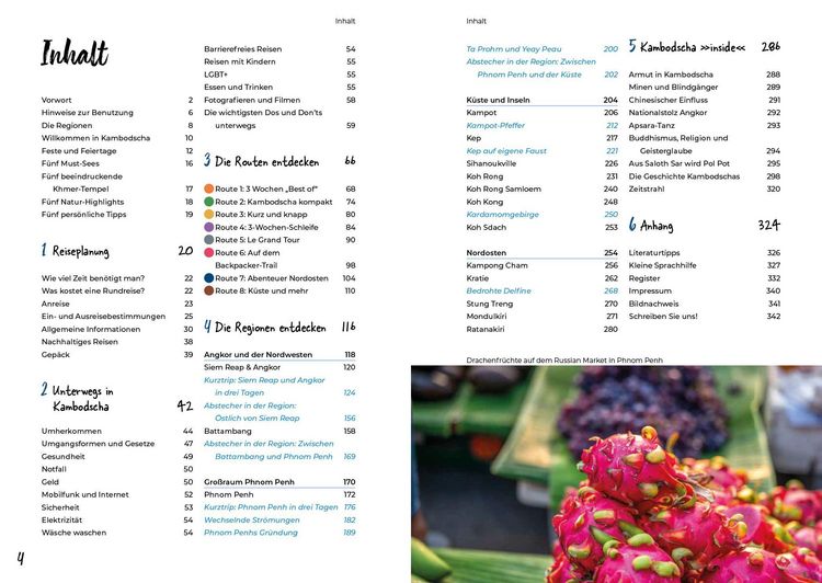 Produktbild: Reiserouten durch Kambodscha