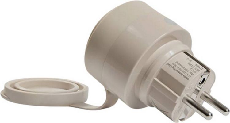 Produktbild: Shelly Outdoor Plug S Gen3 Funk-Steckdose