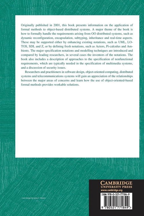 Produktbild: Formal Methods for Distributed Processing
