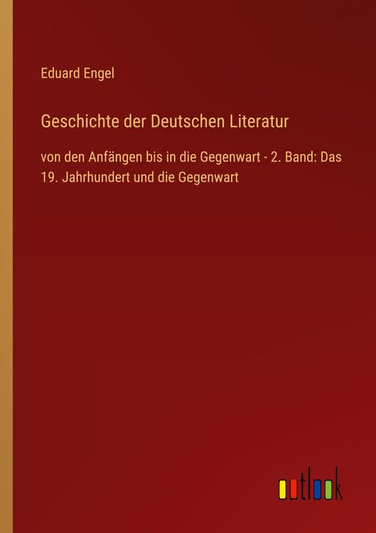 Produktbild: Geschichte der Deutschen Literatur