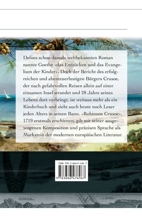 Produktbild: Robinson Crusoe - Vollst&auml;ndige Ausgabe