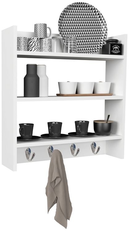 Produktbild: K&uuml;chenschrank Gew&uuml;rzregal B. 60 cm Wandregal Esilo