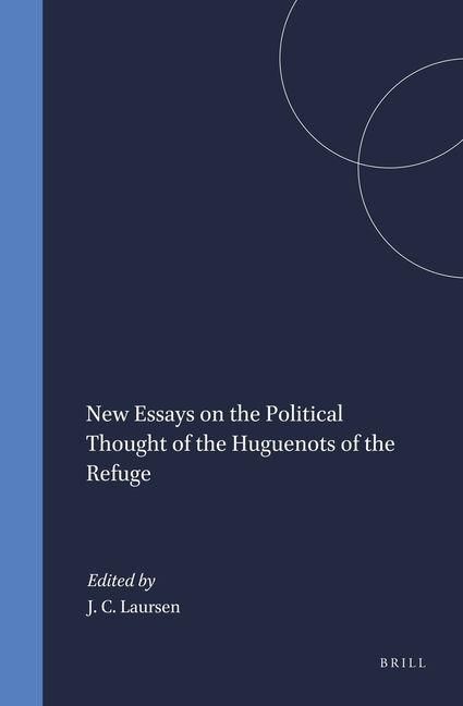 Produktbild: New Essays on the Political Thought of the Huguenots of the Refuge