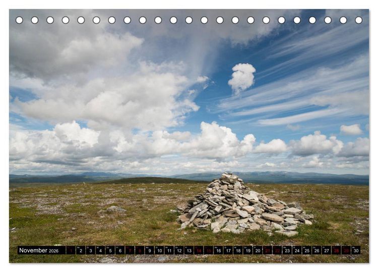 Produktbild: Skandinavische Horizonte (Tischkalender 2026 DIN A5 quer), CALVENDO Monatskalender