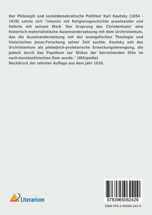 Produktbild: Der Ursprung des Christentums
