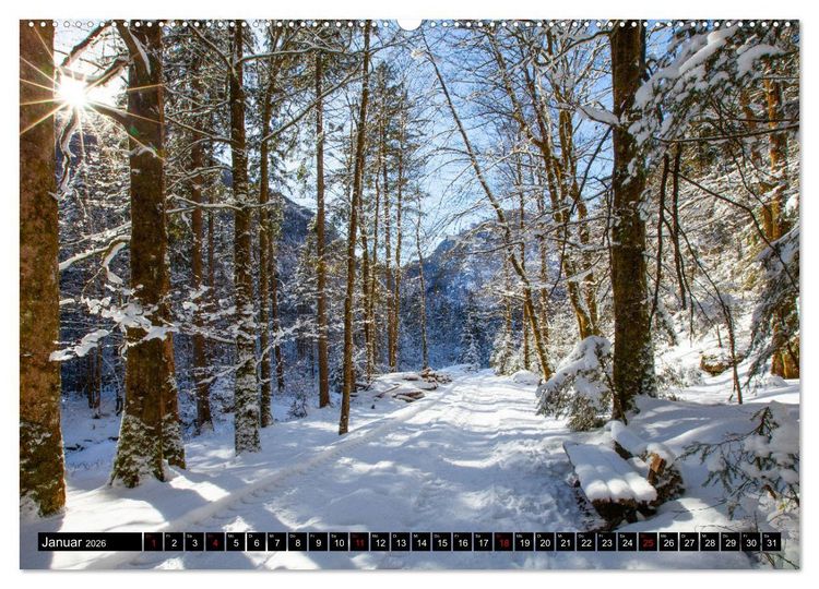 Produktbild: Golling an der Salzach (Wandkalender 2026 DIN A2 quer), CALVENDO Monatskalender