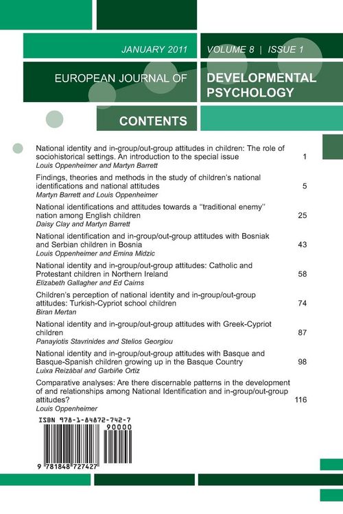 Produktbild: National Identity and Ingroup-Outgroup Attitudes in Children