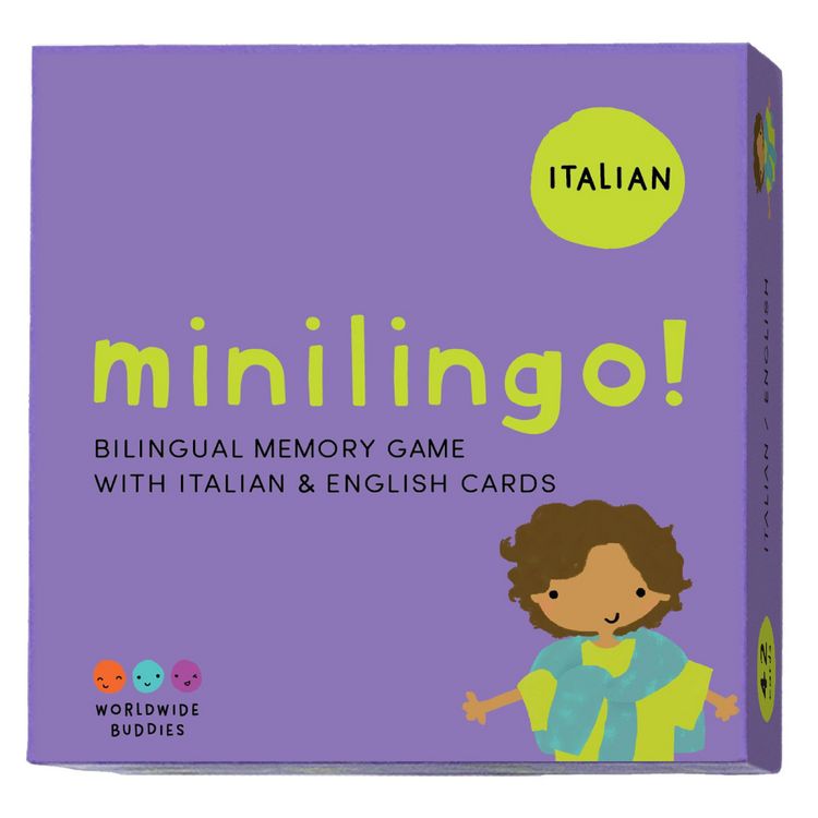 Produktbild: Minilingo Italian / English Bilingual Flashcards