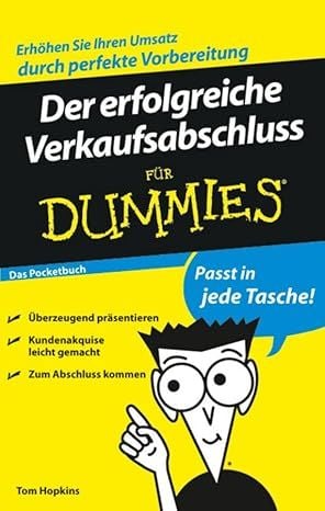 Produktbild: Der erfolgreiche Verkaufsabschluss für Dummies Das Pocketbuch