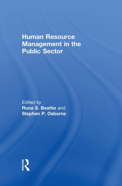 Produktbild: Human Resource Management in the Public Sector