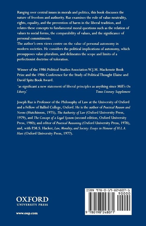 Produktbild: The Morality of Freedom