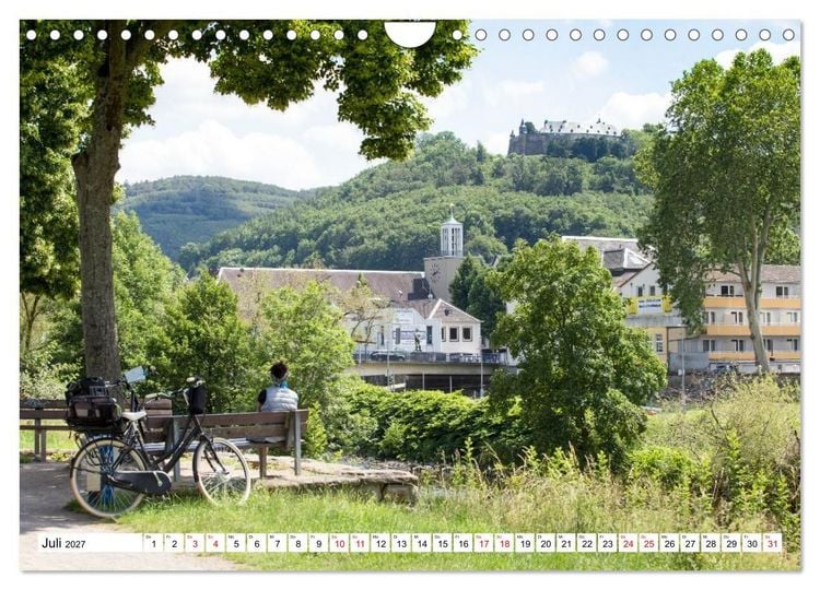 Produktbild: Ruhrtal mit Lennetal - Radland Deutschland (Wandkalender 2027 DIN A4 quer), CALVENDO Monatskalender