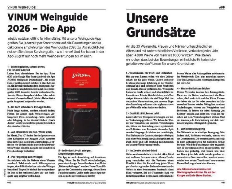 Produktbild: Vinum Weinguide Deutschland 2026