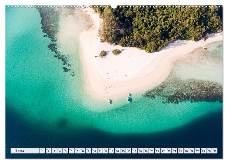 Produktbild: Thailand - Postkarten aus dem Land des L&auml;chelns (Wandkalender 2026 DIN A2 quer), CALVENDO Monatskalender