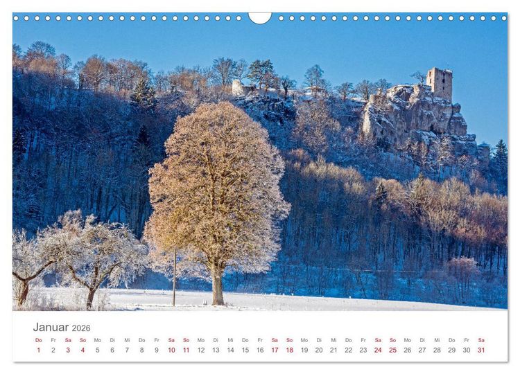 Produktbild: Wunderbare Fr&auml;nkische Schweiz (Wandkalender 2026 DIN A3 quer), CALVENDO Monatskalender