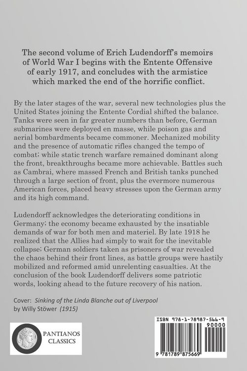 Produktbild: Ludendorff's Own Story