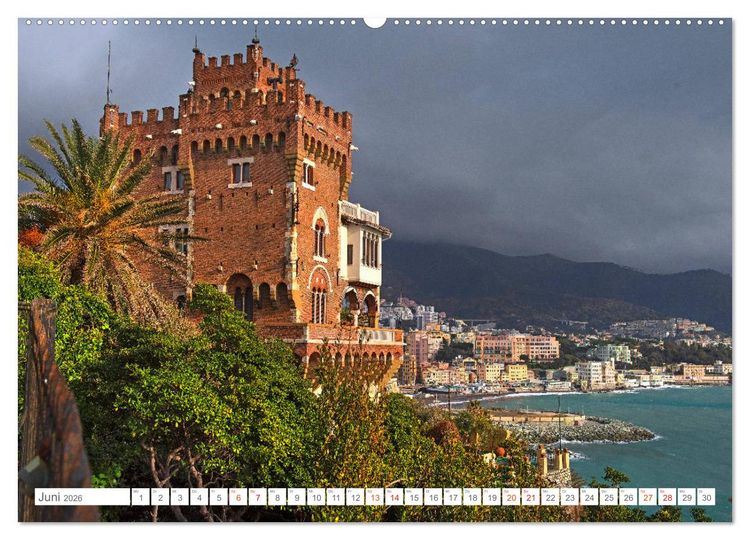 Produktbild: Genua - Die facettenreiche Sch&ouml;nheit (Wandkalender 2026 DIN A2 quer), CALVENDO Monatskalender