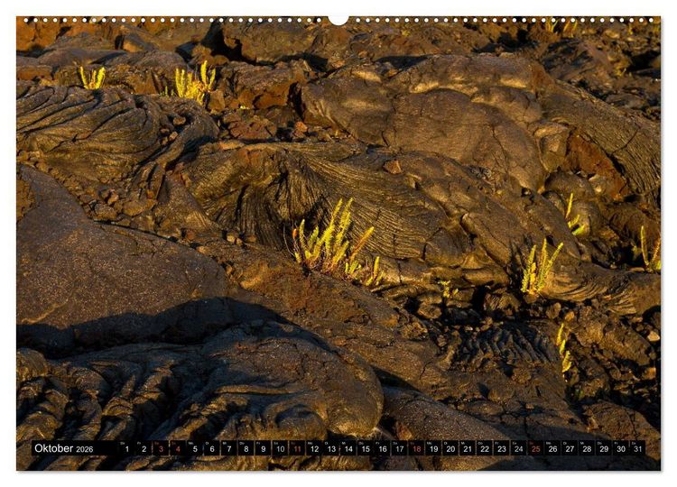 Produktbild: Hawai'i - Teil 1 (hochwertiger Premium Wandkalender 2026 DIN A2 quer), Kunstdruck in Hochglanz