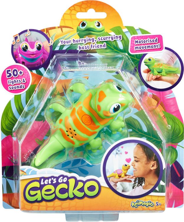 Produktbild: Animagic Spielfigur Get Along Gecko