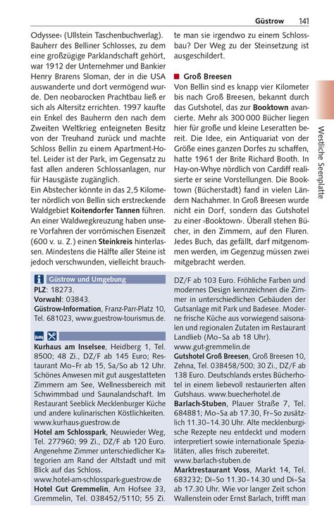 Produktbild: TRESCHER Reisef&uuml;hrer Mecklenburgische Seenplatte