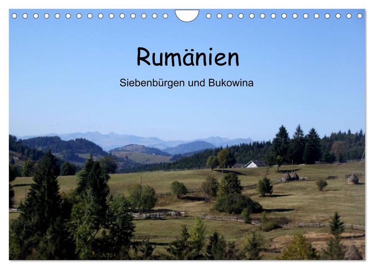 Produktbild: Rum&auml;nien - Siebenb&uuml;rgen und Bukowina (Wandkalender 2026 DIN A4 quer), CALVENDO Monatskalender