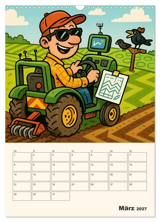 Produktbild: Berufe mal anders &ndash; Ein Jahr voller Job-Klischees (Wandkalender 2027 DIN A3 hoch), CALVENDO Monatskalender