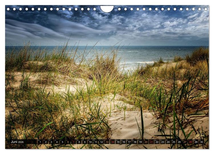 Produktbild: Nordsee-D&uuml;nen (Wandkalender 2026 DIN A4 quer), CALVENDO Monatskalender