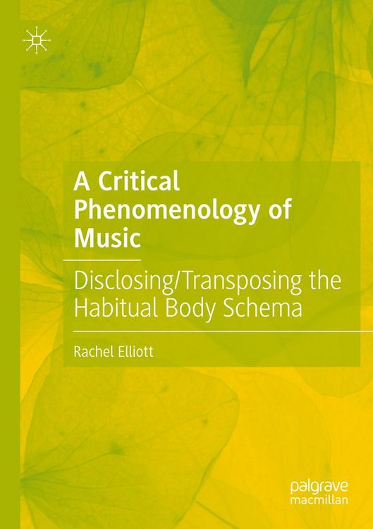 Produktbild: A Critical Phenomenology of Music