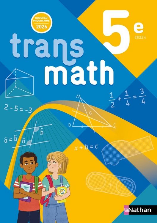 Produktbild: Transmath ; 5e ; Manuel Eleve (Edition 2026)