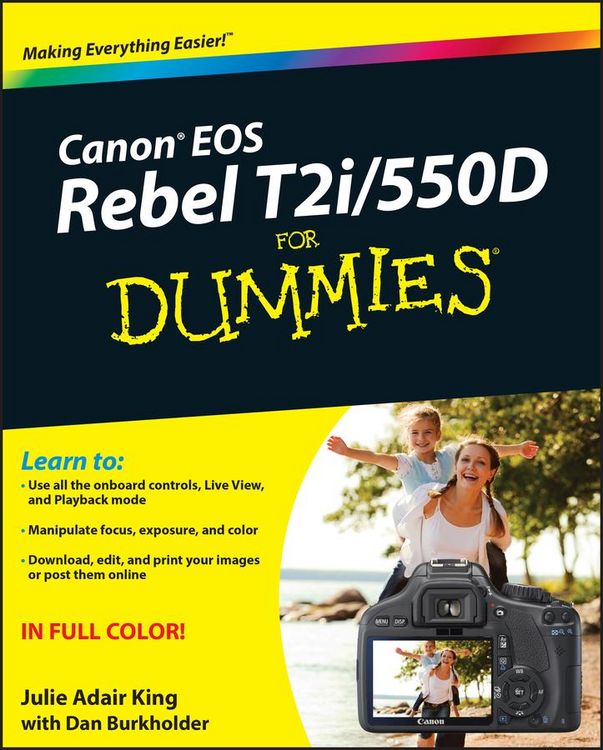 Produktbild: Canon EOS Rebel T2i / 550D For Dummies