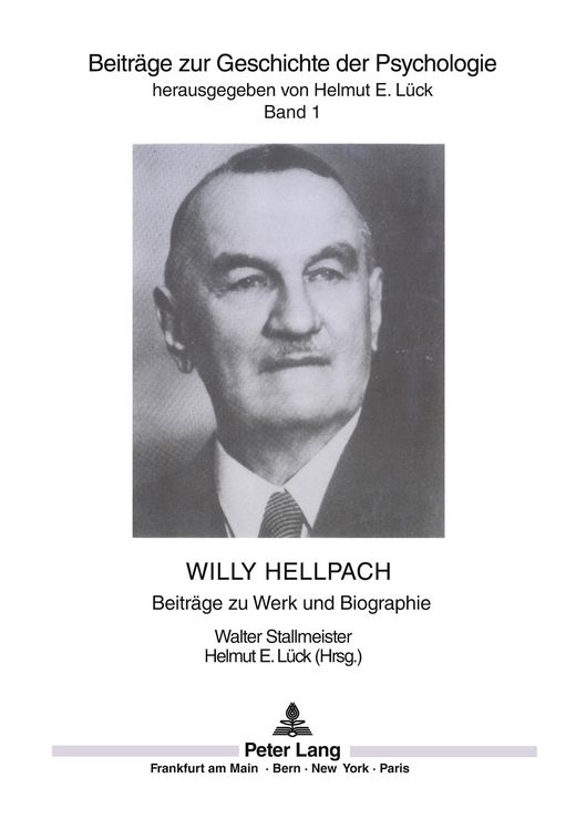 Produktbild: Willy Hellpach