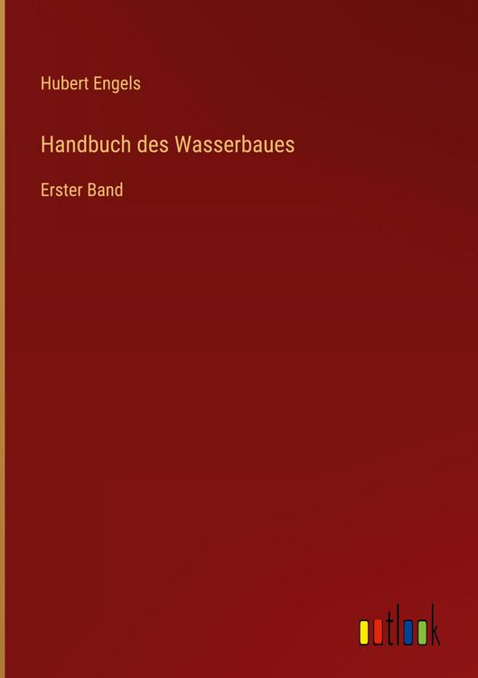 Produktbild: Handbuch des Wasserbaues