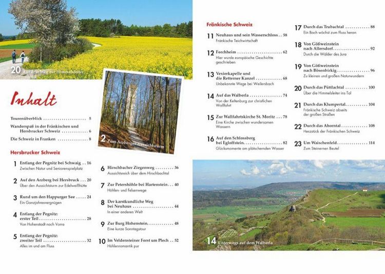 Produktbild: Wanderungen f&uuml;r Senioren Fr&auml;nkische Schweiz