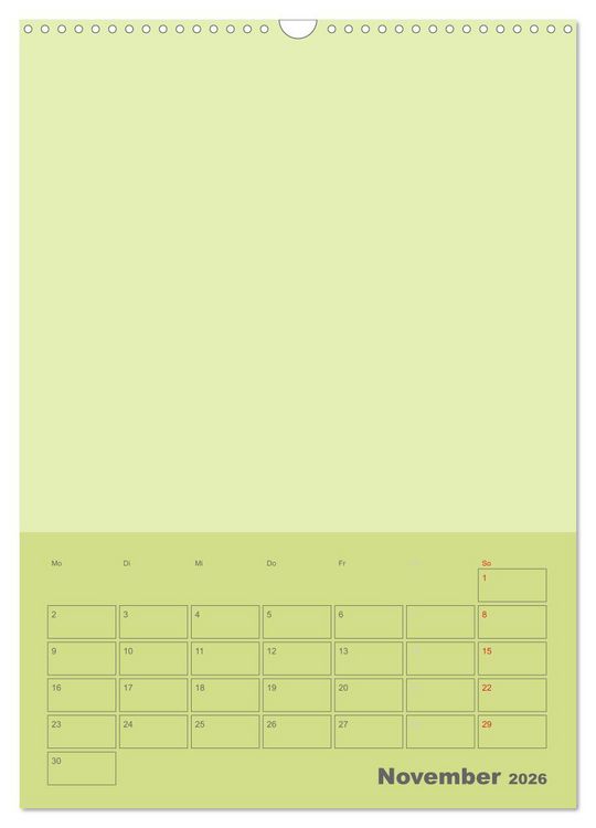 Produktbild: Bastel Terminkalender (Wandkalender 2026 DIN A3 hoch), CALVENDO Monatskalender