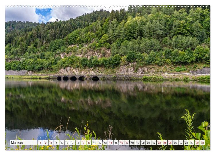 Produktbild: Schwarzwald - Das Murgtal (Wandkalender 2026 DIN A2 quer), CALVENDO Monatskalender