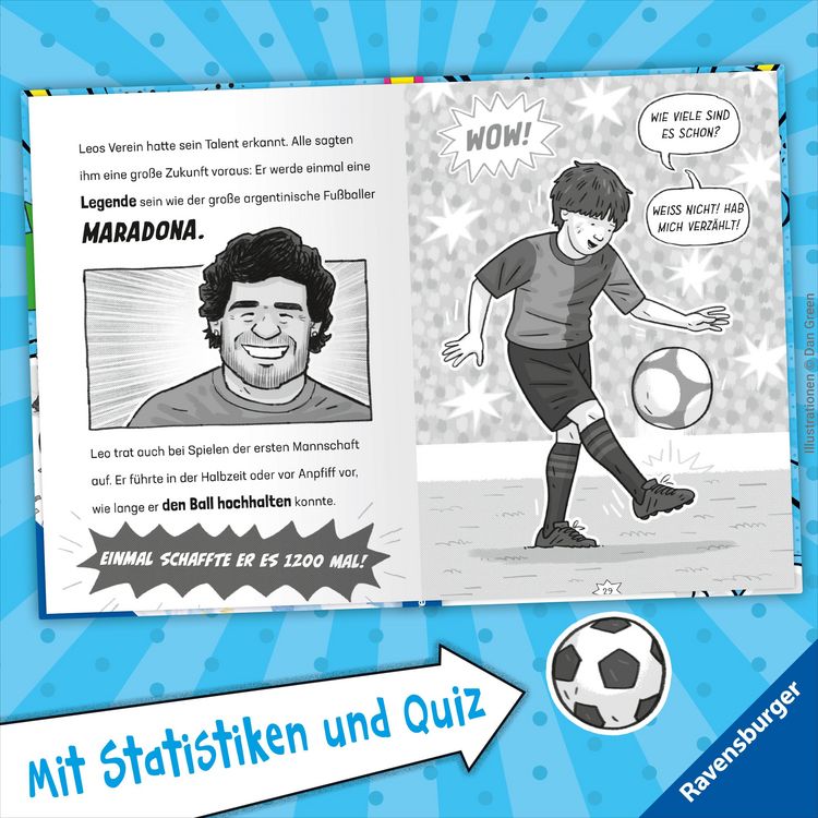Produktbild: Fu&szlig;ball-Stars - Alles &uuml;ber Messi. Vom Fu&szlig;ball-Talent zum Megastar